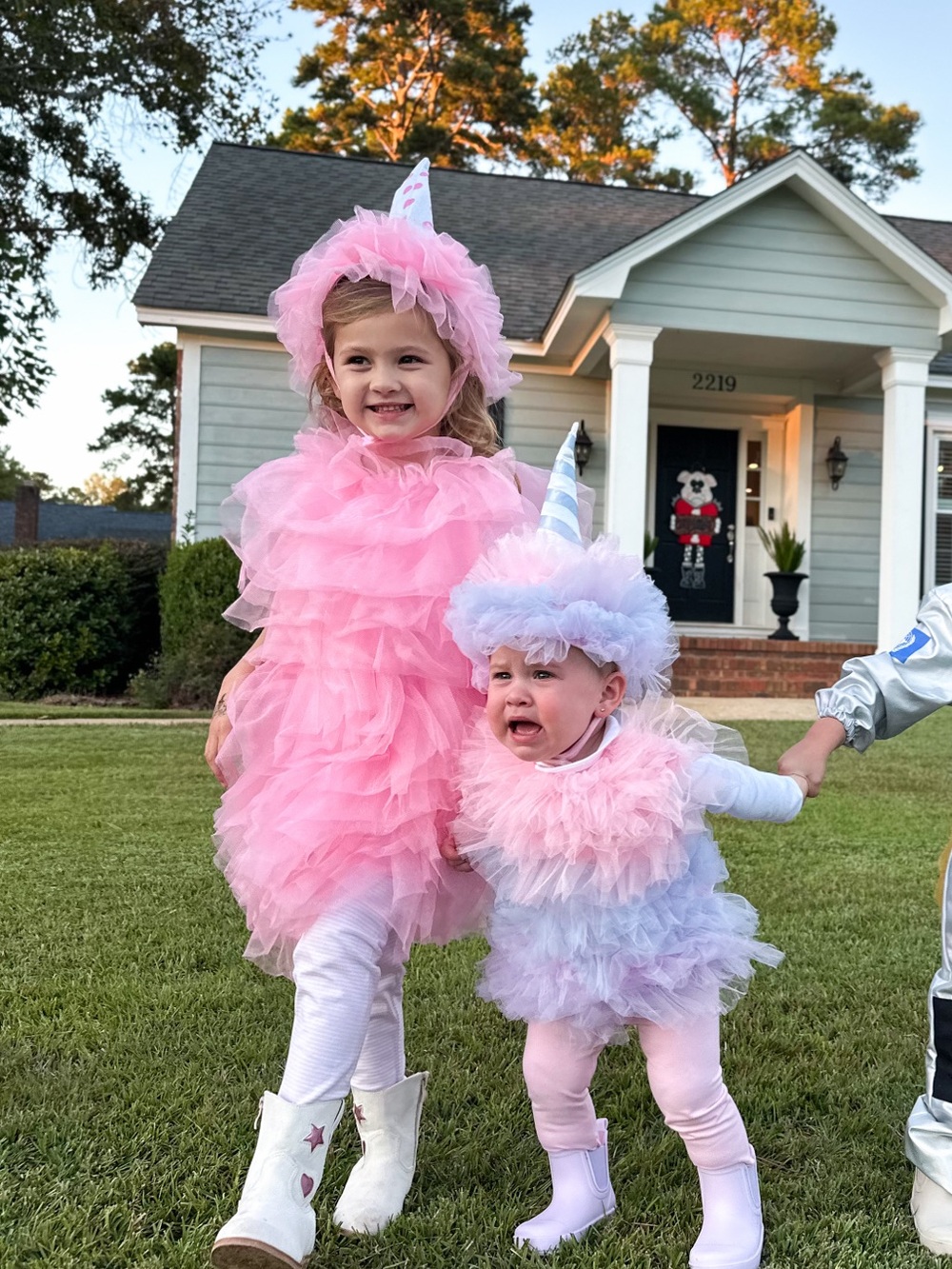 Amazon Essentials Pink Layered Tulle Unicorn Costume with Horn Headpiece